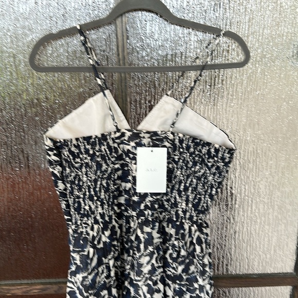 A.L.C. Romy Floral Halter Maxi Dress size 12 nwt - Picture 8 of 11